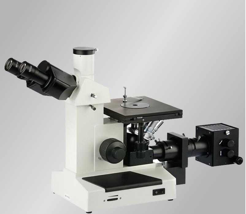 4XC三目倒置金相显微镜